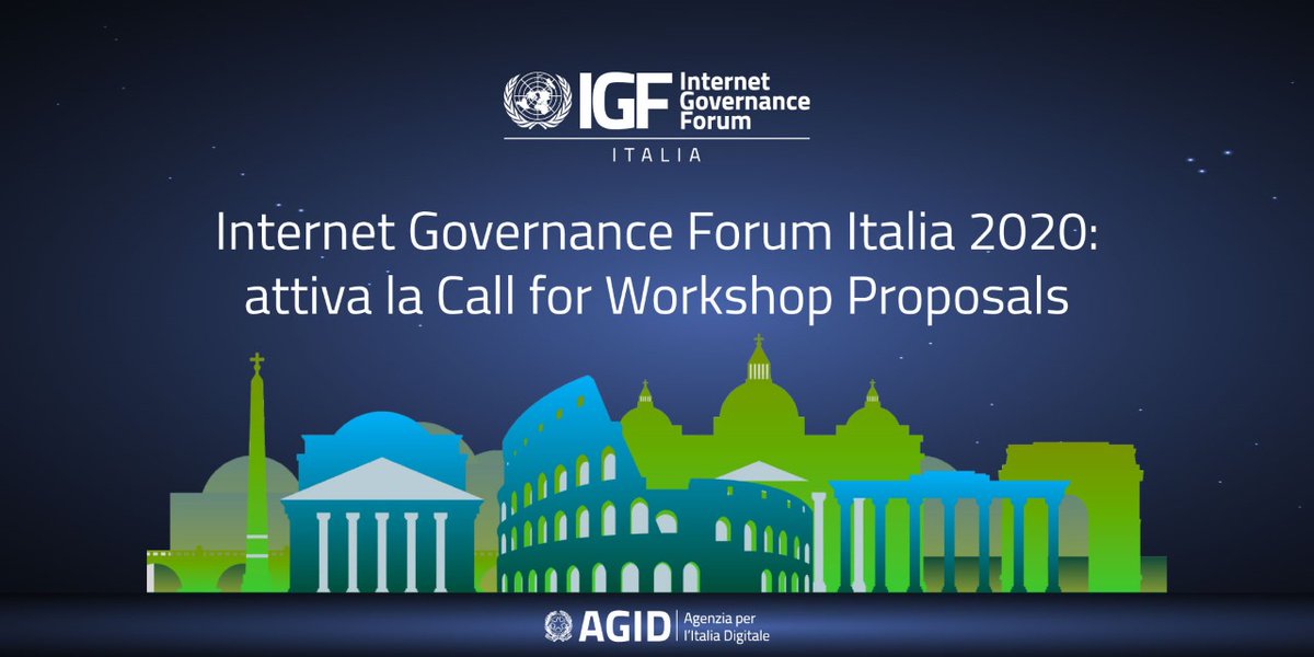 Internet Governance Forum Italia 2020: attiva la Call for Workshop Proposals