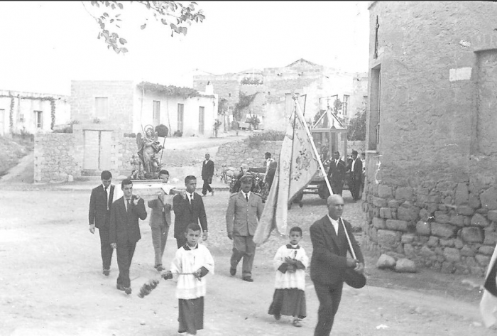 Processione Santa Maria di Sibilola anni 60